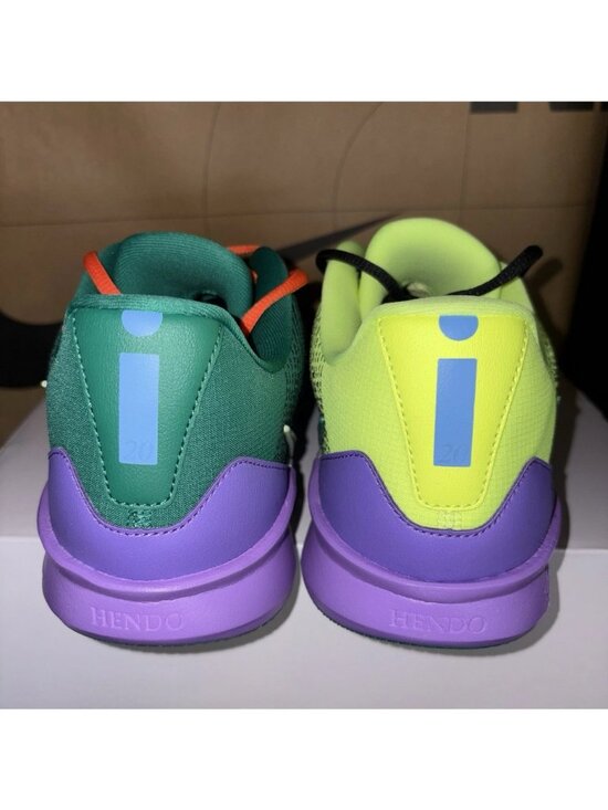 NEW Nike By You Sabrina 3 “What The” Green Purple IO7548-900 Mens Size 12.5 main image 6